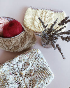 Knitted Bag of Spring (opskrift og syguide)